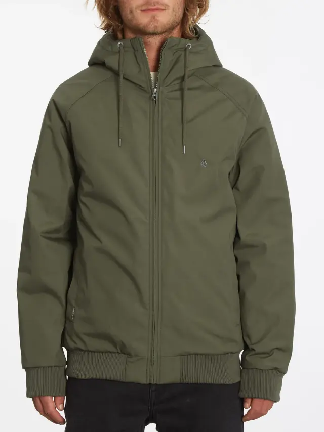 VOLCOM HERNAN 5K JACKET ΑΝΔΡΙΚΟ ΜΠΟΥΦΑΝ - MIL MILITARY