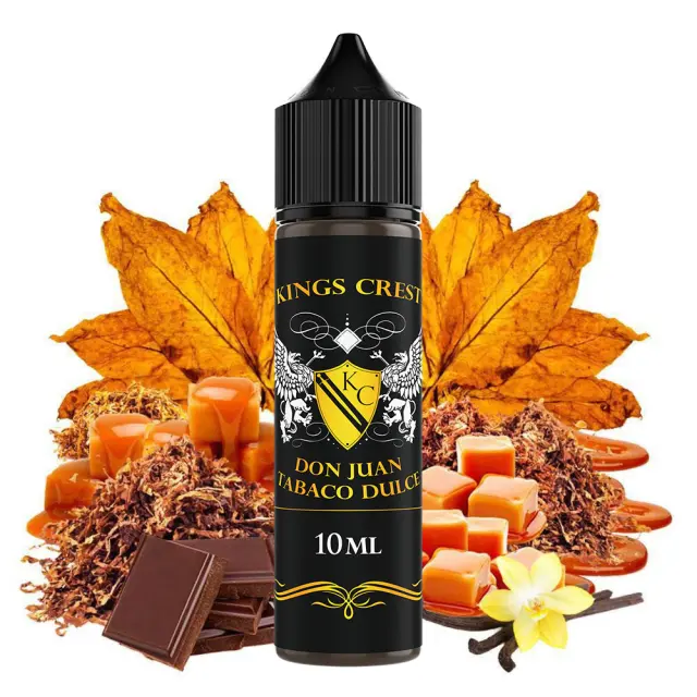 Don Juan Tabaco Dulce 10ml (60ml) - Kings Crest Flavorshots