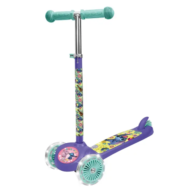 Scooter Plus Disney Stitch με Φωτιζόμενες Ρόδες (5004-50277)