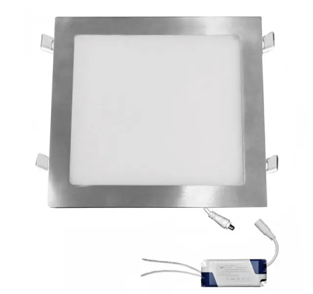 LED ΦΩΤΙΣΤΙΚΑ ΨΕΥΔΟΡΟΦΗΣ ΑΛΟΥΜ.ΤΕΤΡΑΓ.25W 3000K 120°ΣΑΤΙΝΕ