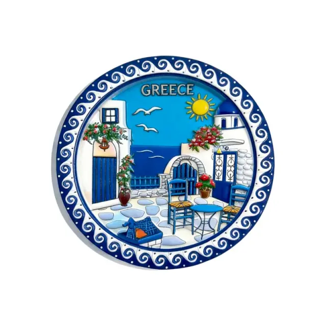 Τουριστικό μαγνητάκι Souvenir - Σετ 12pcs - Greece - 678550