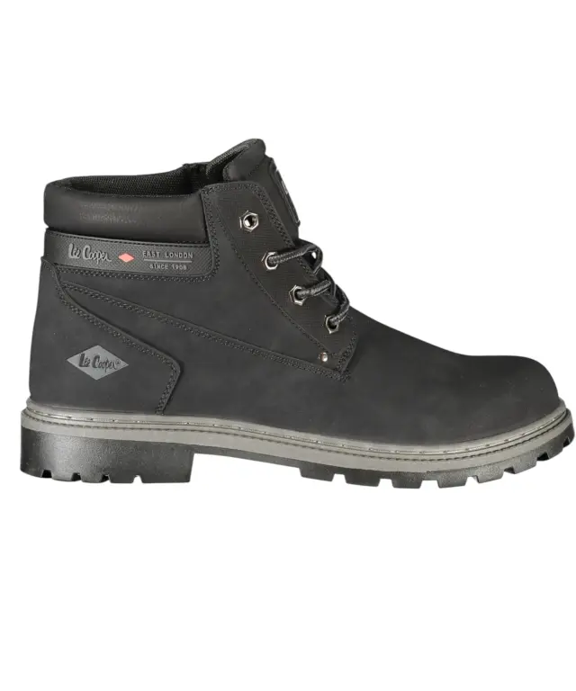 Lee Cooper - Ανδρικά Μποτάκια Chukka LCM629115-BLACK Μαύρο