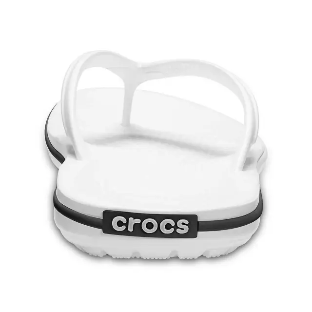 Crocs Crocband Flip Flops (11033-100) - Λευκό 3
