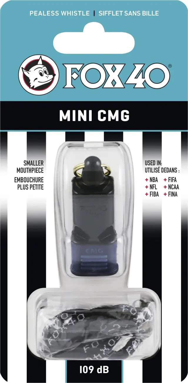 Σφυρίχτρα FOX40 Mini CMG Official Μαύρη (94010008) 2