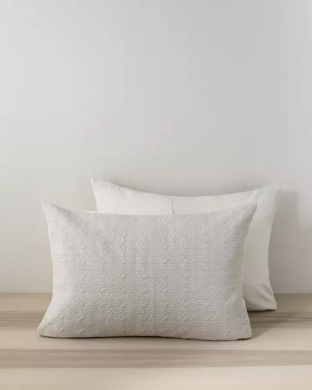 Μαξιλαροθήκες Orion - Sand Beige / Light Beige Μπεζ, Εκρού Μαξιλαροθήκες (2 x 52x72)