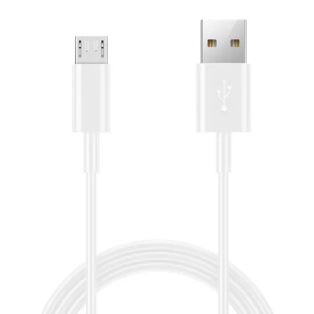 Καλώδιο Σύνδεσης και Φόρτισης Ancus Flow E44 USB σε Micro-USB 2.0A 480Mbps Data Transfer Λευκό 1m 2
