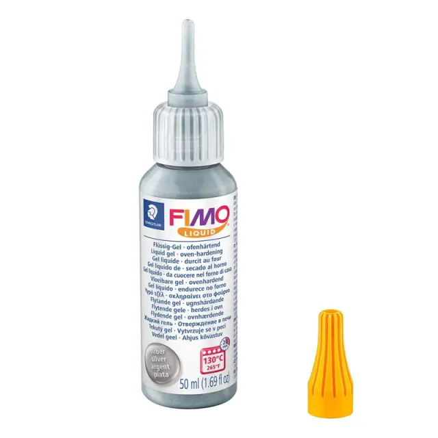 Staedtler Fimo Υγρός Πολυμερικός Πηλός 81 Silver - 50ml