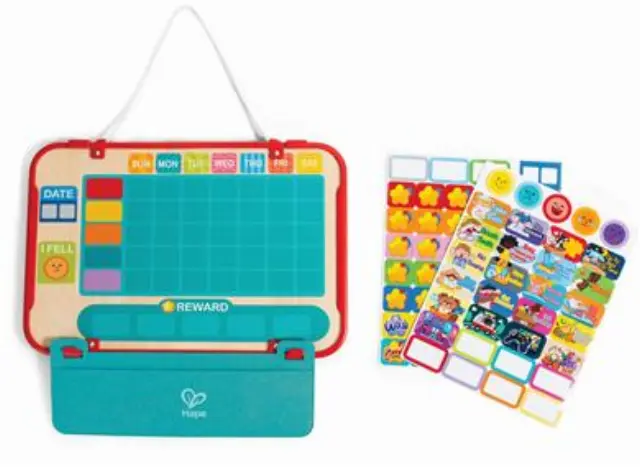 Hape Early Explorer Ξύλινος Πίνακας Επιβράβευσης Habit Heroes