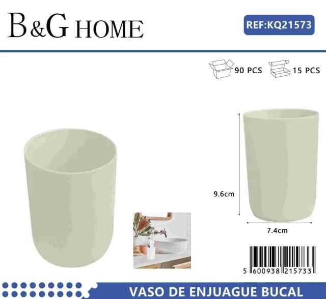 Θήκες οδοντόβουρτσας πλαστικές σε σετ 5Χ - Beige - 21573 2