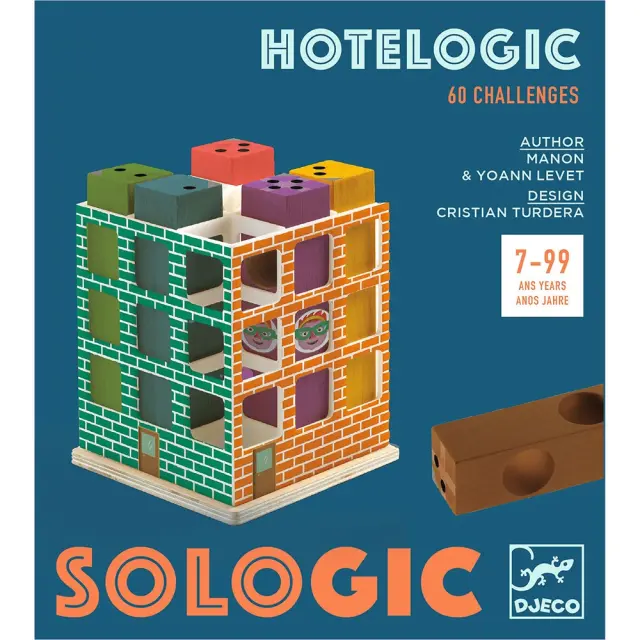 Djeco Επιτραπέζιο Λογικής "Hotelogic" 7-99 ετών 08586 3