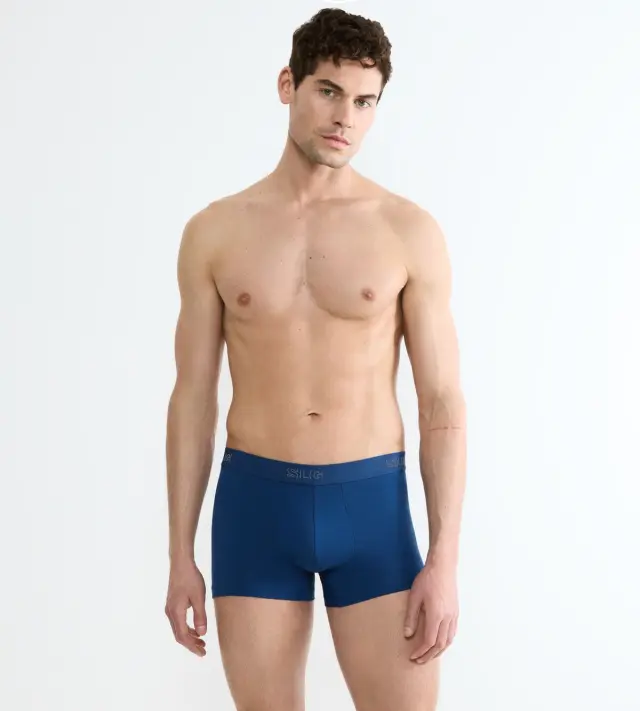 Sloggi Men SLG Base Trunks Συνδυασμός Μπλε Γκρι 2-Pack - XL 3
