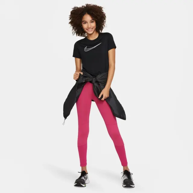 Nike Dri-FIT One Training Top Κοντομάνικη Μπλούζα Προπόνησης DD7639-010 - L-150cm 2