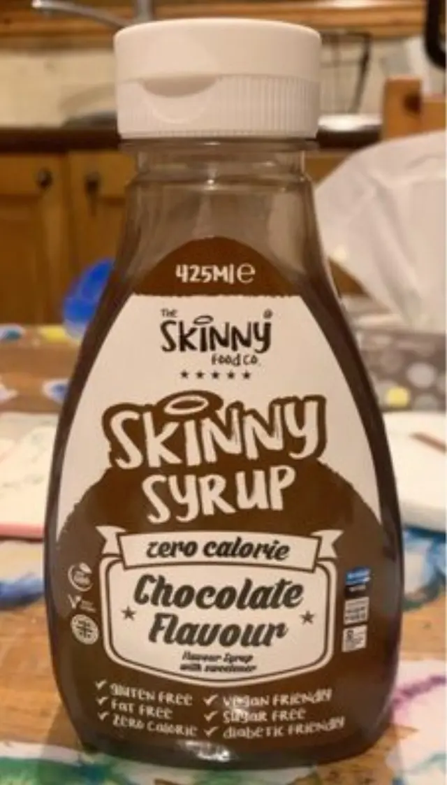 Zero Calorie Sugar Free Syrup Chocolate 425ml The Skinny Food Co