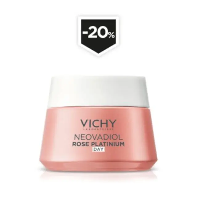 Vichy Neovadiol Rose Platinium -20% Κρέμα για Ενίσχυση, Αναζωογόνηση & Ρόδινη Επιδερμίδα, 50ml