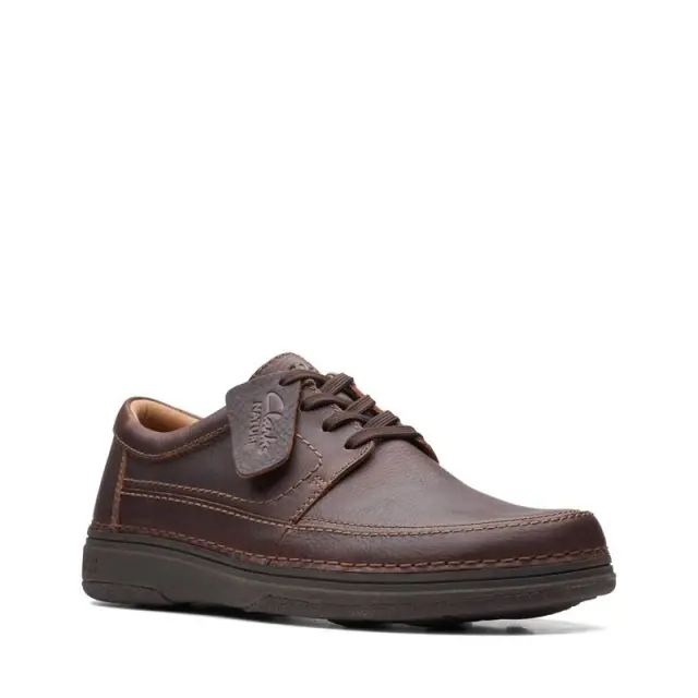 Clarks Nature 5 Lo Dark Dark Brown Lea - 41 3