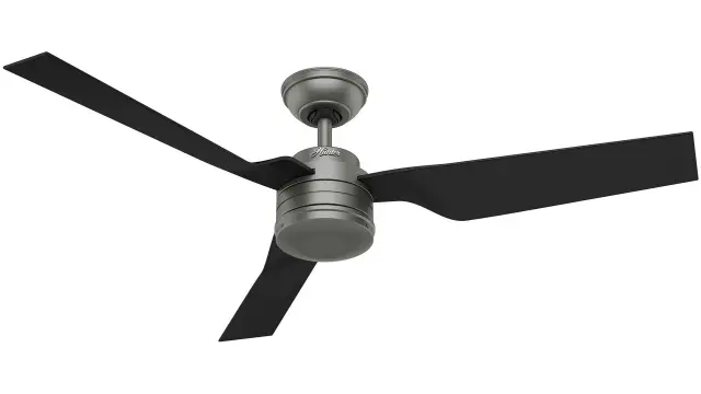 Hunter Cabo Frio 132 Matte Silver - Ανεμιστήρας Οροφής