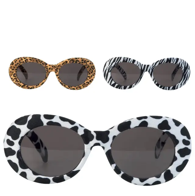 Αποκριάτικο Αξεσουάρ Γυαλιά Animal Print 3 Σχέδια