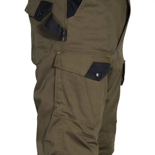 Παντελόνι Εργασίας Super Stretch με επένδυση Cofra Nayba clay brown/black - EU 46 3
