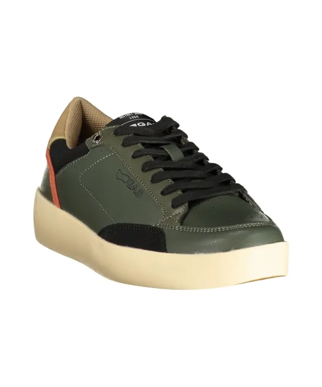Gas - Ανδρικά Παπούτσια Sneakers Loki GS Mix GAM624611-1726 Πράσινο 2