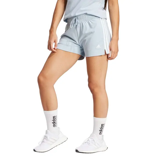 adidas Sportswear Women's 3Stripes Single Jersey Shorts Σιέλ IR7460 (adidas Sportswear)