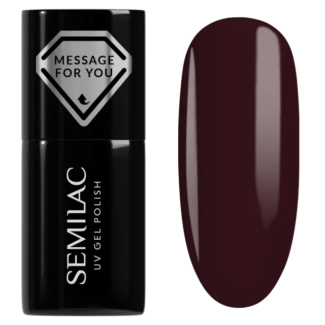 Semilac Ημιμόνιμο Βερνίκι 740 Deep Plum 7ml