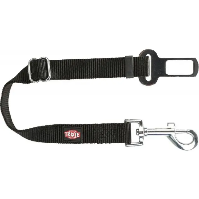 Trixie Ζώνη Ασφαλείας Σκύλου Medium/Large Μαύρο 45–70cm/30mm