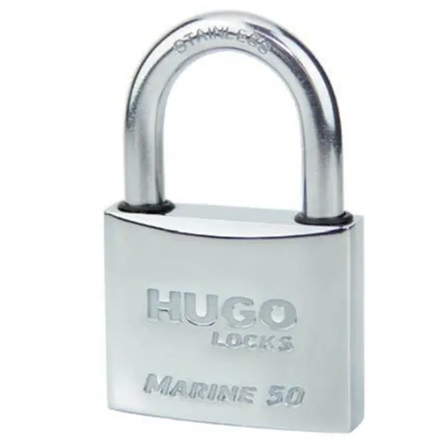 ΛΟΥΚΕΤΟ INOX ΝΑΥΤΙΛΙΑΚΗΣ ΧΡΗΣΗΣ 40mm HUGO LOCKS 60127