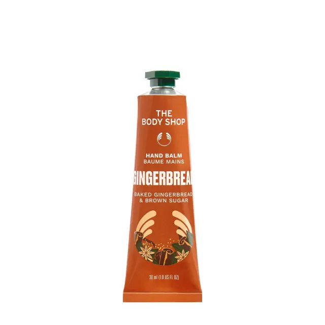 The Body Shop Baked Gingerbread and Brown Sugar Hand Balm