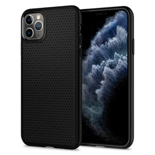 Spigen Liquid Air iPhone 11 Pro Max Matte Black