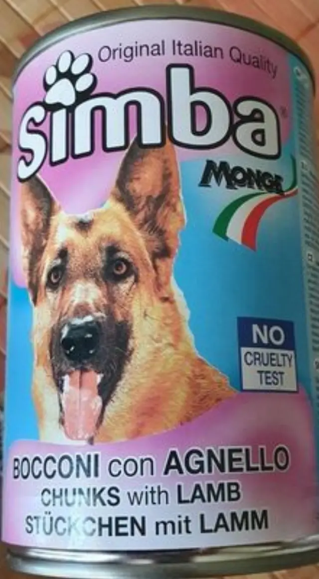 SIMBADOG Τροφή Σκύλου 415gr Carne Αρνί Κονσέρβα