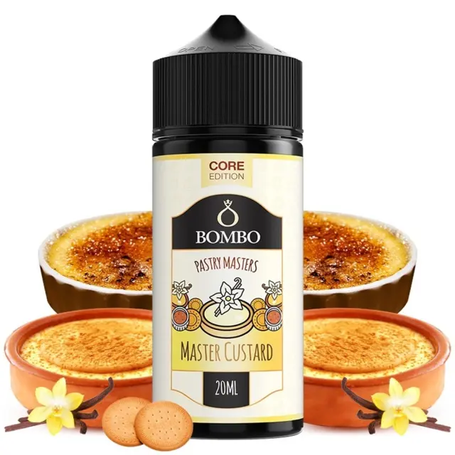 Pastry Masters Master Custard Core Edition 20ml (120ml) - Bombo Flavorshots