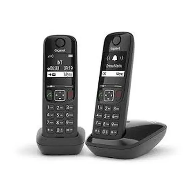 Gigaset Ασύρματο Τηλέφωνο Essential 300 Duo Black (L36852-H3211-D201)