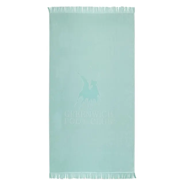 Πετσέτα Θαλάσσης 90Χ190 Ζακάρ Essential Greenwich Polo Club 3623 Μέντα