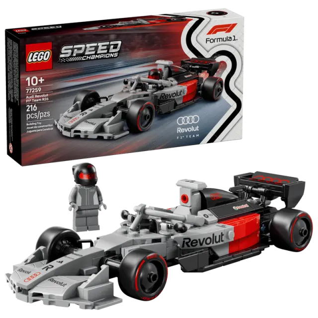 LEGO - Speed Champions - Audi Revolut F1® Team R26 Race Car (77259) - Toys 2