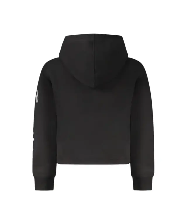 Converse - Παιδικό Μακρυμάνικο Crop Top Με Κουκούλα 369692-023 Μαύρο - 4 ετών 2