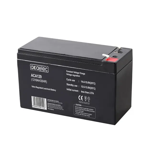 Aca Light ΜΠΑΤΑΡΙΑ AGM VRLA 12V 9AH/20HR 2,45kg 147X62X98MM