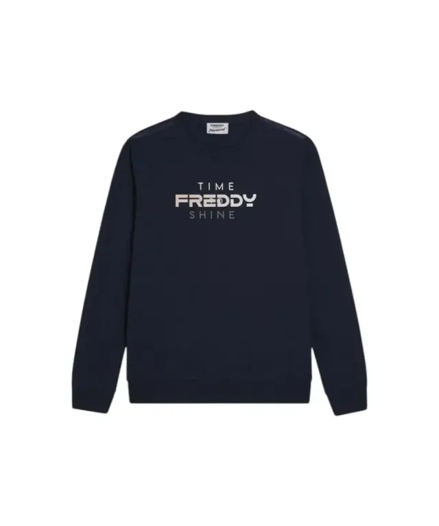Freddy - Γυναικεία Μπλούζα Φούτερ Time Shine Crew Neck S26WCRS5-B109 Μπλε 3