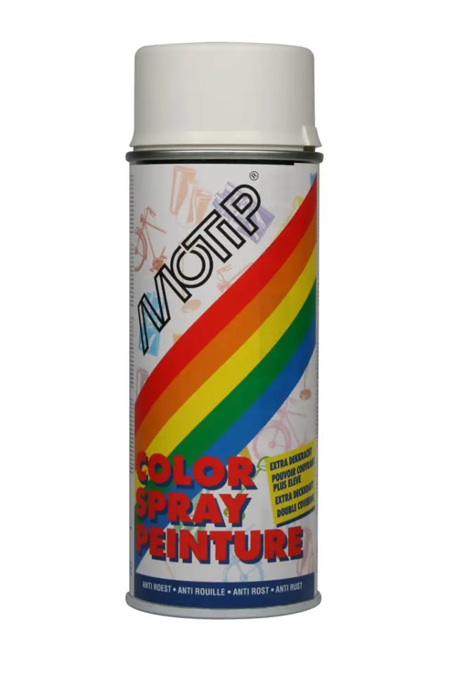 Spray Μοτιρ Deco 01650 Λευκό Ματ Ral 9010