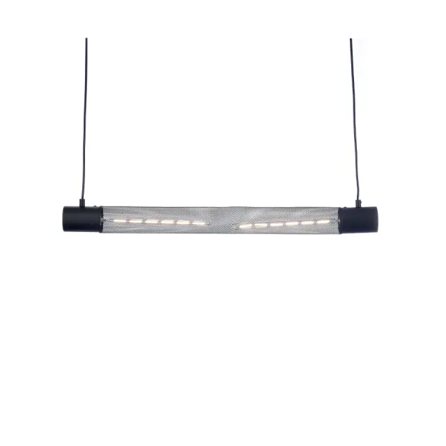 AcaLight Offer NETTO ΦΩΤΙΣΤΙΚΟ ΚΡΕΜΑΣΤΟ ΑmmΩΔΕΣ ΜΑΥΡΟ ΜΕΤΑΛΛΙΚΗ ΣΥΜΒΑΤΙΚΗ 2ΧΕ27 IP20 720Χ1200mm