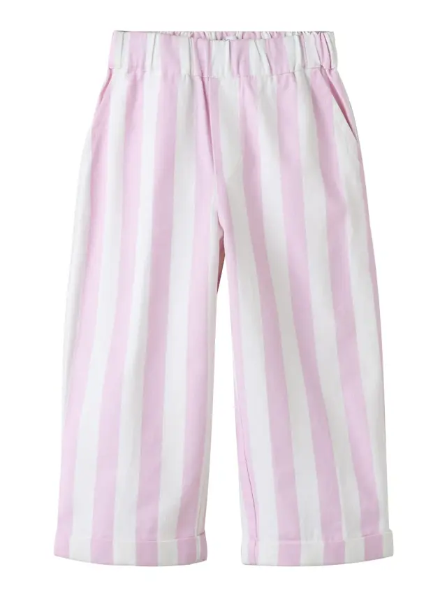 Name It Παντελόνι κοριτσίστικο υφαντό Ροζ NMFFRIBA WIDE PANT - 13254696 2