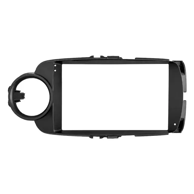 VenCore Πρόσοψη 9" με Καλωδίωση & CANbus Box για Toyota Yaris 2012-2015 – Μαύρη (3550-0635B)