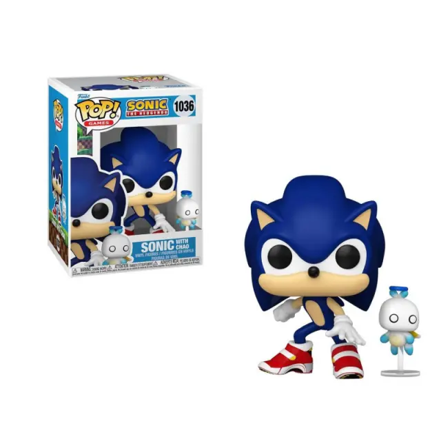Φιγούρα Funko POP! Games: Sonic The Hedgehog - Sonic With Chao #1036 Vinyl Figure