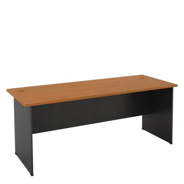 Γραφείο Γκρι/Κερασί Μελαμίνη 180x70x74cm