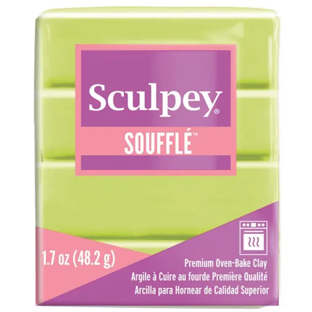 Πηλός Κοσμημάτων Sculpey Souffle - 6629 Pistachio - 48gr