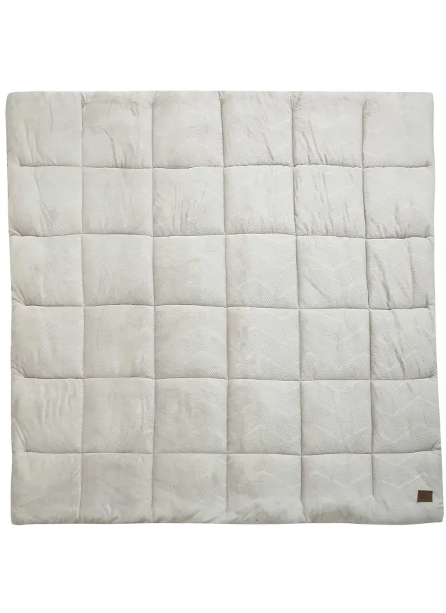 Κουβερτοπάπλωμα ALUVIA CREAM MADI μονό: 160 x 220 εκ. 3