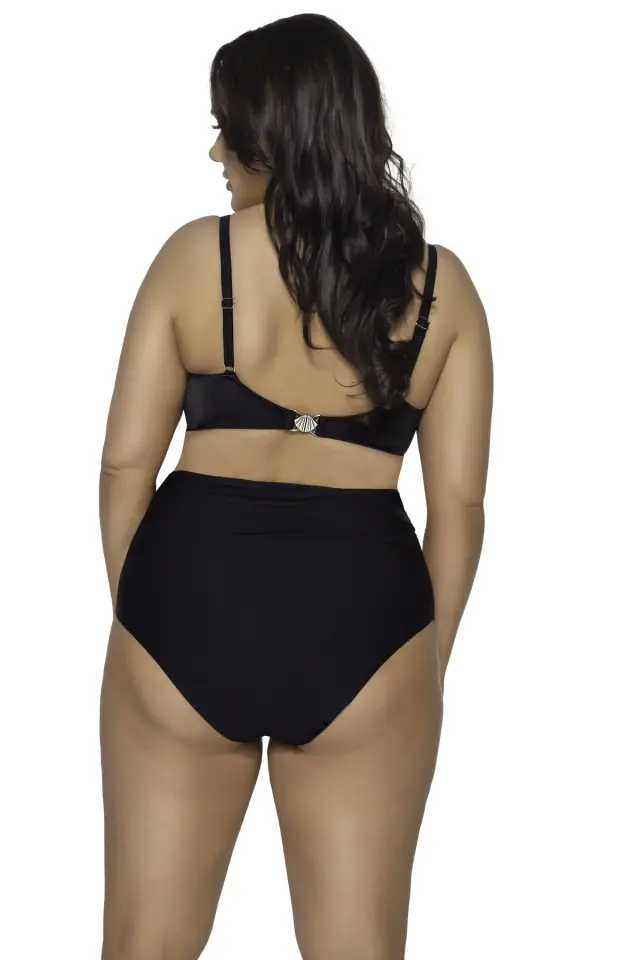 Plus size ψηλόμεσο σλιπ μαγιό 2