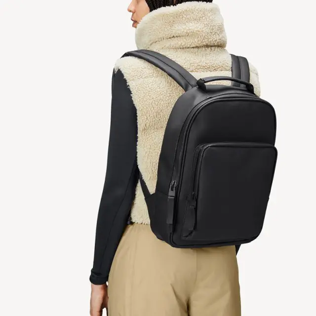 Αδιάβροχο Σακίδιο Rains Book Daypack 13260-01 Μαύρο - One Size 2