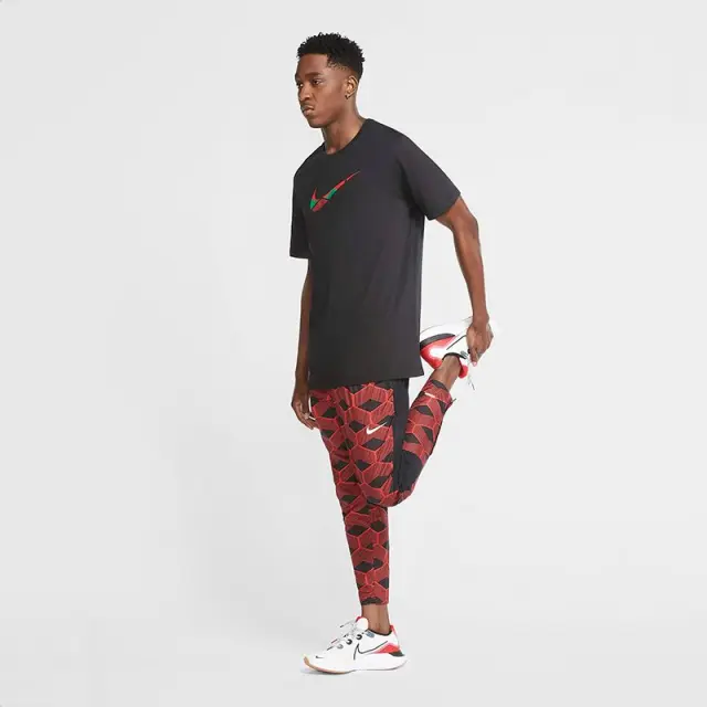 T-Shirt Nike Team Kenya Dri-FIT CW0935-010 Μαύρο - M 3