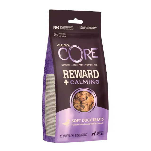Wellness Core Reward+ Calming με Πάπια, Πασιφλόρα & Χαμομήλι για Σκύλους 170gr Μονόχρωμο