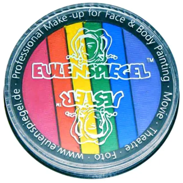Χρώμα Μακιγιάζ Facepaint Bodypaint Eulenspiegel Profi - Rainbow 6χρ - 30gr/20ml